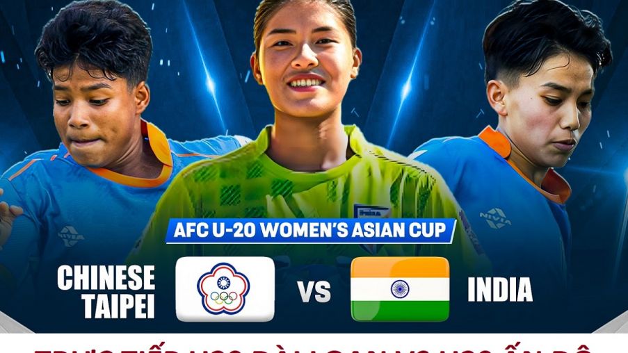 Trực tiếp U20 Đài Loan vs U20 Ấn Độ - VCK U20 Asian Cup 2026: Định đoạt số phận U20 Việt Nam