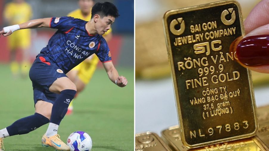 Giá trị chuyển nhượng của Đình Bắc: Đắt nhất U23 Việt Nam, bằng 54 lượng vàng theo giá vàng hôm nay