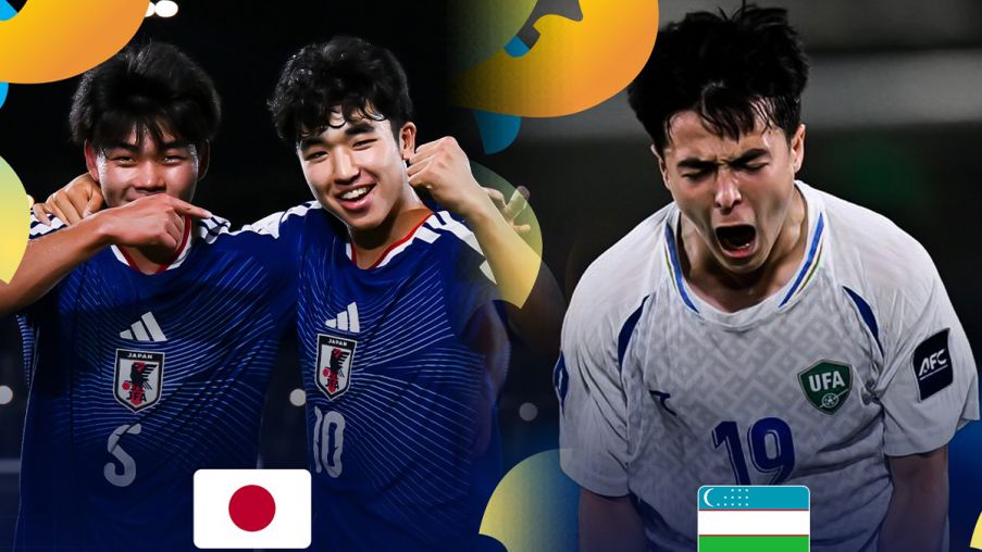 Kết quả bóng đá U17 Nhật Bản vs U17 Uzbekistan - Bán kết U17 châu Á 2026: Rượt đuổi nghẹt thở