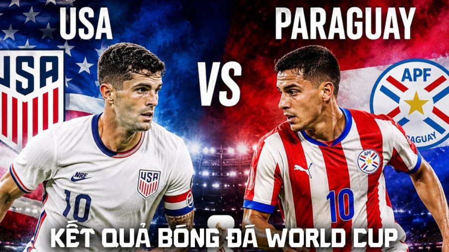 Kết quả, tỷ số Mỹ vs Paraguay 13/6 - VCK World Cup 2026: Cựu sao Arsenal nhấn chìm đội khách