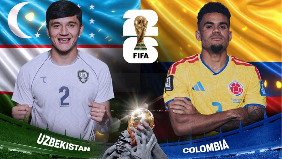 Trực tiếp bóng đá Uzbekistan vs Colombia 9h00 ngày 18/6 - Link xem trực tiếp World Cup 2026 trên VTV hôm nay