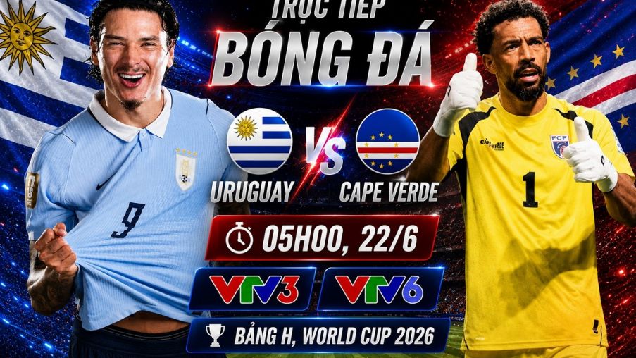 Kết quả bóng đá, tỷ số Uruguay vs Cape Verde - World Cup 2026: Ngựa ô gây chấn động