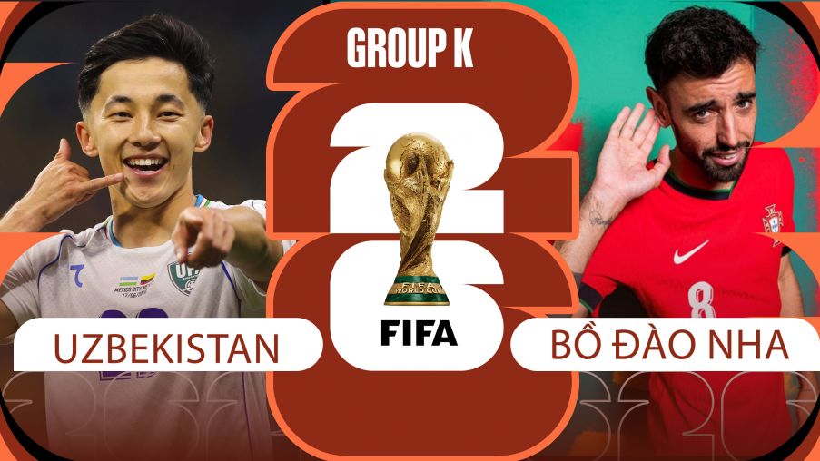Dự đoán tỷ số Bồ Đào nha vs Uzbekistan, 0h ngày 24/6 - Nhận định bóng đá World Cup 2026: Selecao châu Âu đại thắng?