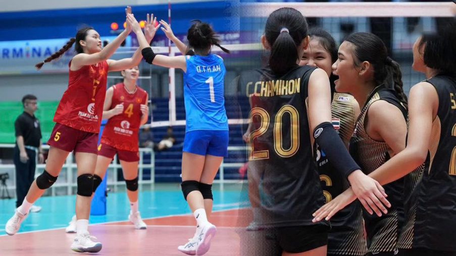 Lịch thi đấu bóng chuyền nữ U18 Đông Nam Á 2026 - Link xem trực tiếp tuyển Việt Nam đấu Thái Lan
