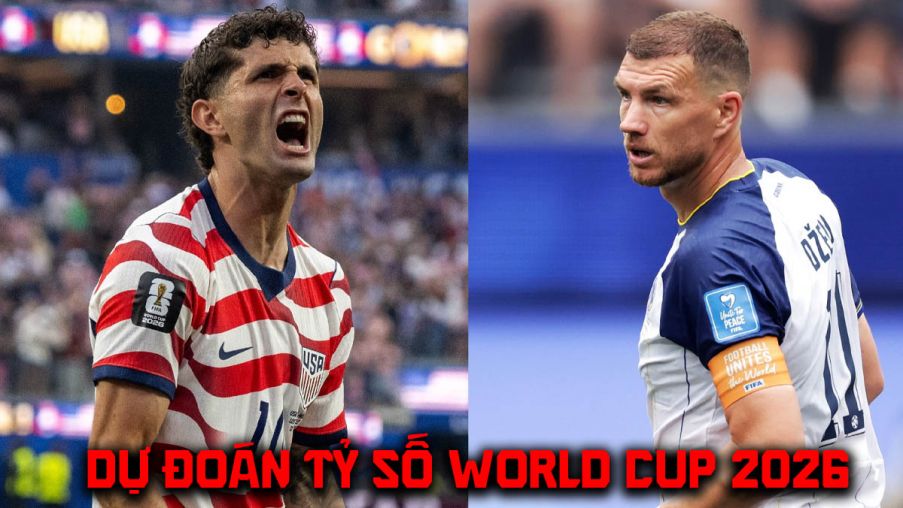 Dự đoán tỷ số Mỹ vs Bosnia & Herzegovina 7h ngày 1/7 - Nhận định bóng đá World Cup 2026 hôm nay