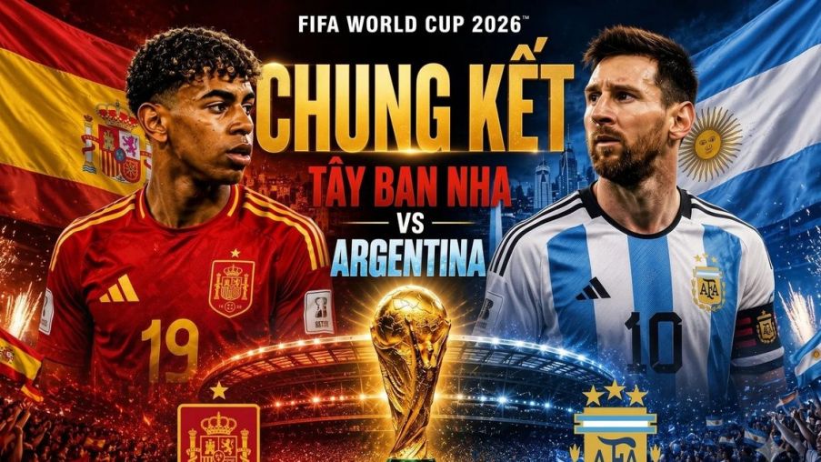 Link xem TRỰC TIẾP bóng đá Tây Ban Nha vs Argentina 02h00 ngày 20/7 - VTV3, VTV6 trực tiếp World Cup 2026 mới nhất