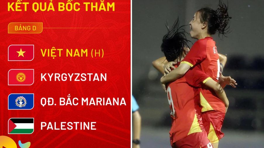 Lịch thi đấu VL U17 nữ châu Á mới nhất 7/10: ĐT Việt Nam đấu Quần đảo Bắc Mariana khi nào?
