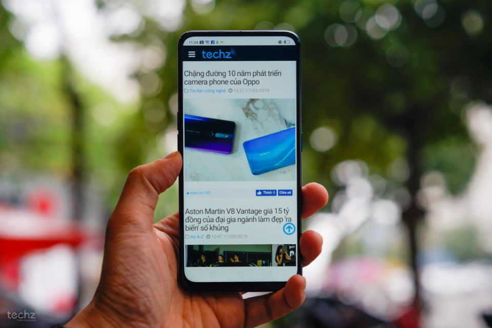 Màn hình Panoramic trên Oppo F11 Pro: Xuất sắc trong phân khúc tầm trung Màn hình Panoramic trên Oppo F11 Pro: Xuất sắc trong phân khúc tầm trung