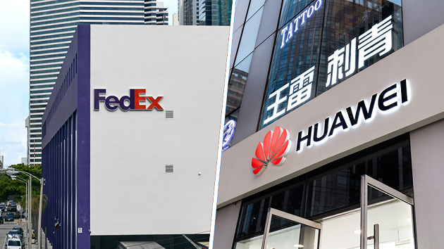 fedex bị huawei trừng phạt