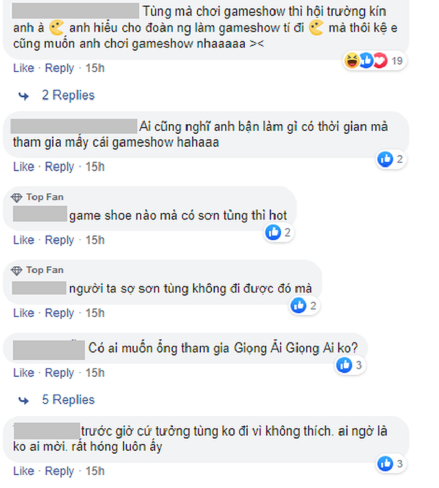 lÝ do Sơn Tùng M - TP không xuất hiện truyền hình